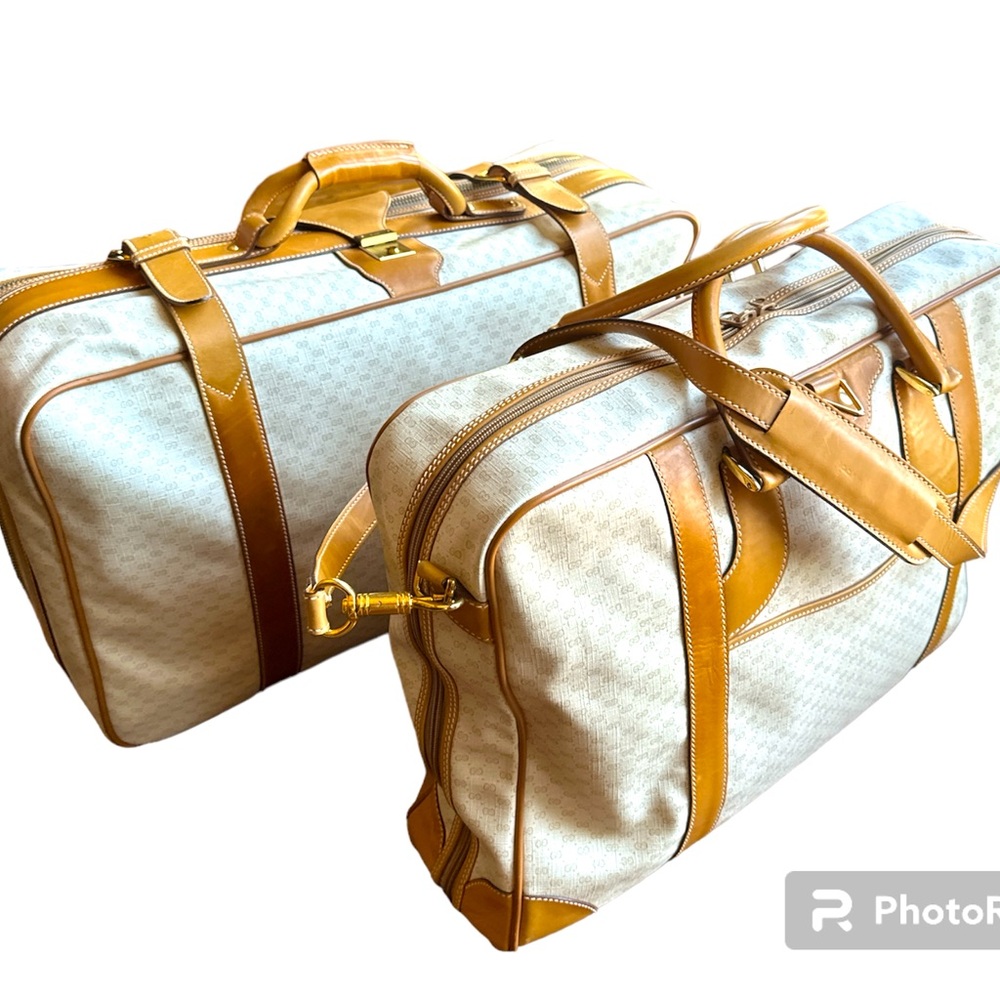 Vintage Gucci Luggage Set